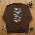Fish Crewneck view 1