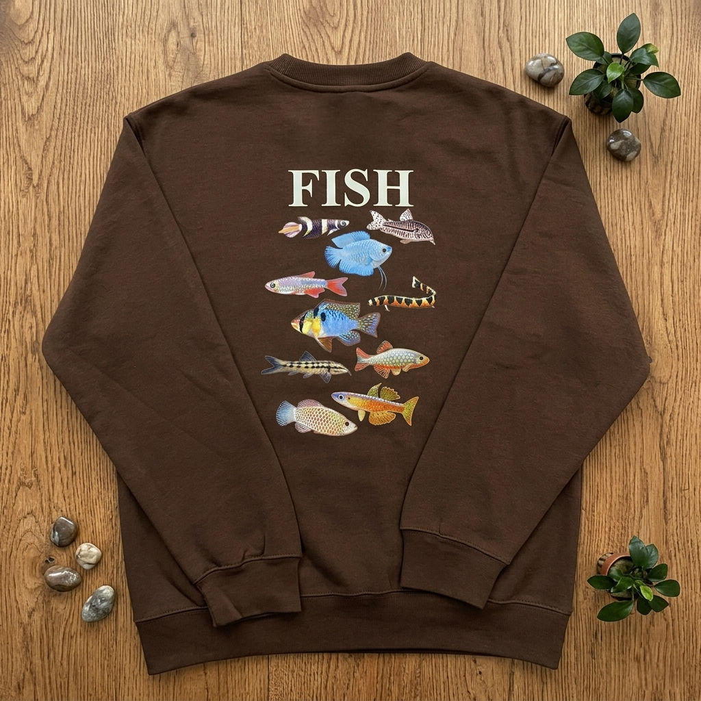 Fish Crewneck