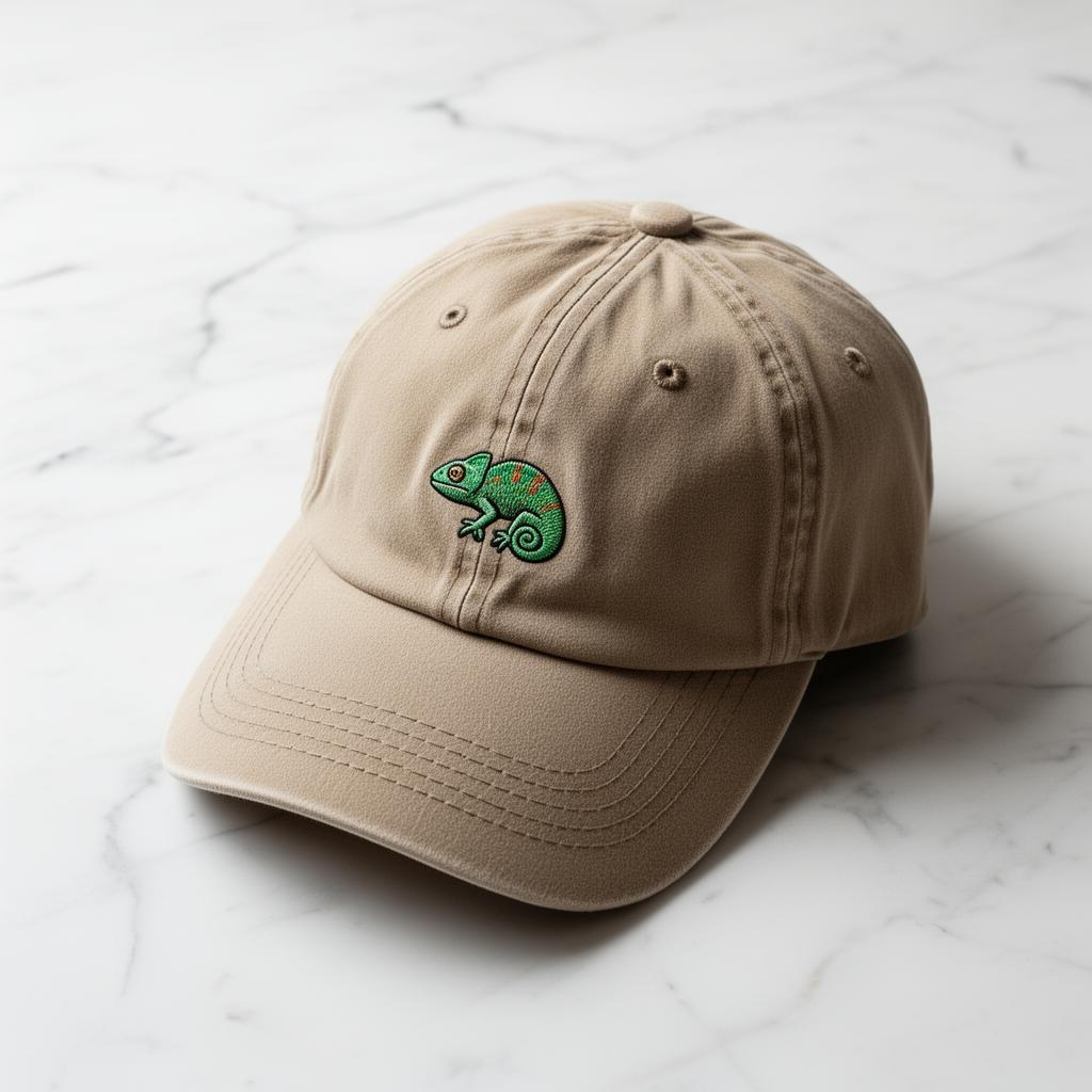 Chameleon Dad Cap